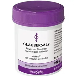 Bombastus GLAUBERSALZ 100 g Pulver