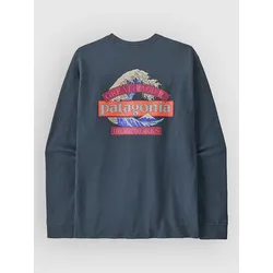 Patagonia Great Waves Responsibili- Longsleeve summit blue Gr. S
