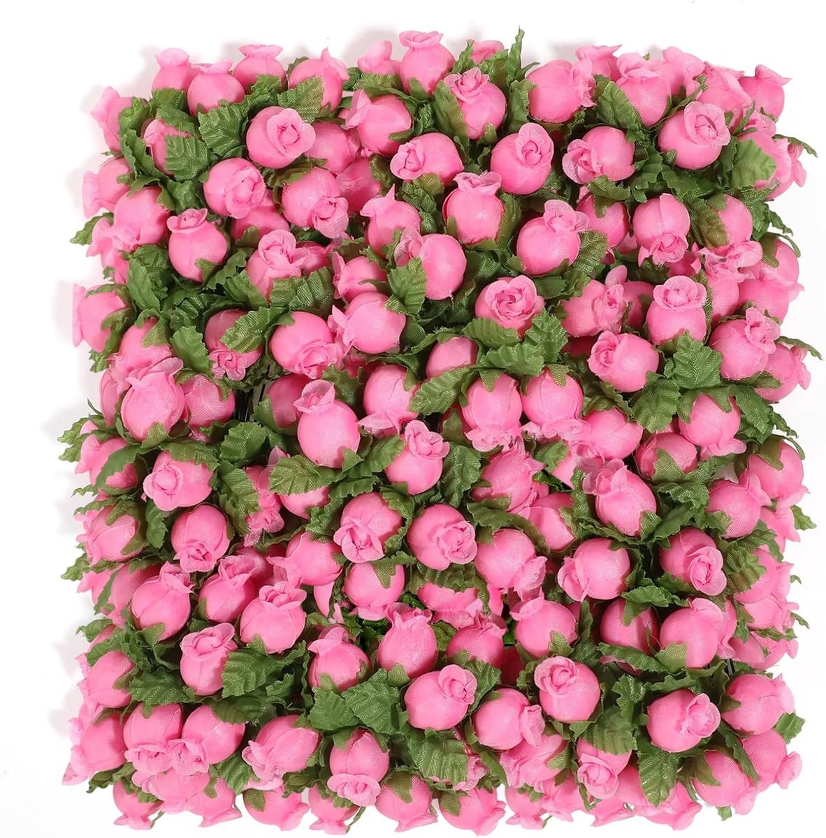 Dailygoods Kunstrozen 144 stuks - Hoogwaardige kunstbloemen voor decoratie en DIY handwerk