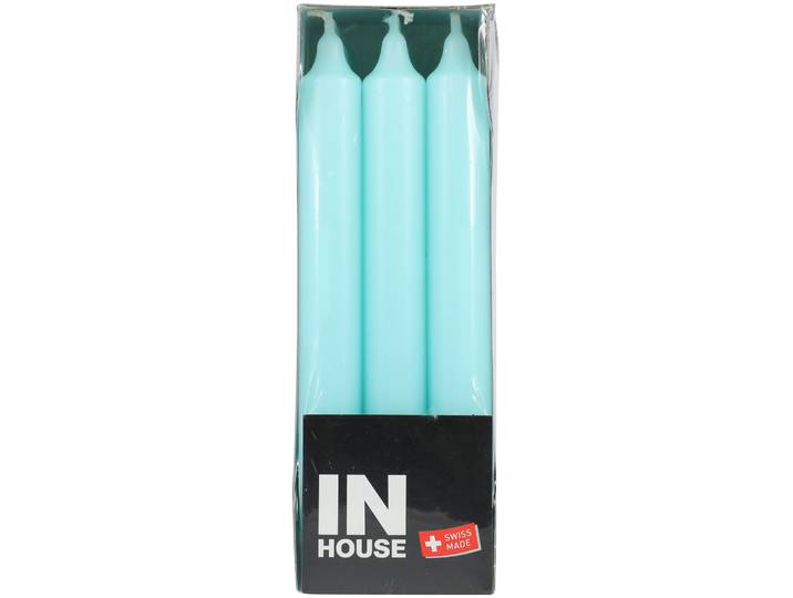 Inhouse Stabkerzen mint 2.2x19cm 9 Stück