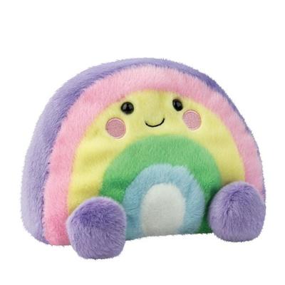 Aurora 61542 - Palm Pals Regenbogen Viva, Plüschfigur, 20 cm, Cuddle Pals