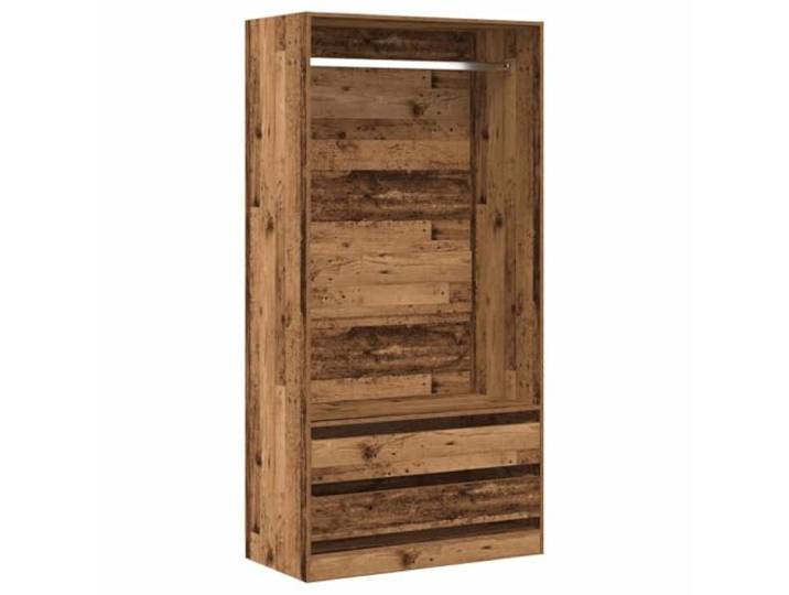 vidaXL Kleiderschrank Altholz-Optik 100x50x200 cm Holzwerkstoff
