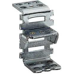Hager U821P Absenkbügel univers 1 4Stück Vergroessern der Einbautiefe auf max, Serverschrank Zubehör, Silber