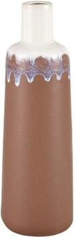 Elk Studio Elk Home Brinson Matte Brown Earthenware 5 Inch Wide Vase