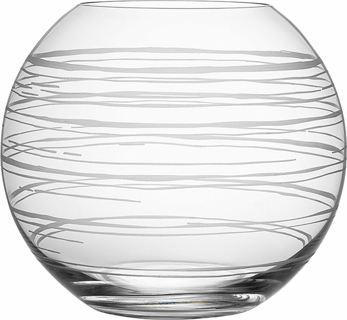 Orrefors Graphic Vaas Hoogte: 13,3 cm