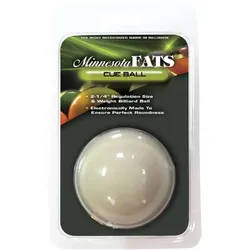 Minnesota Fats Billiard Ball weiß 57,2 mm