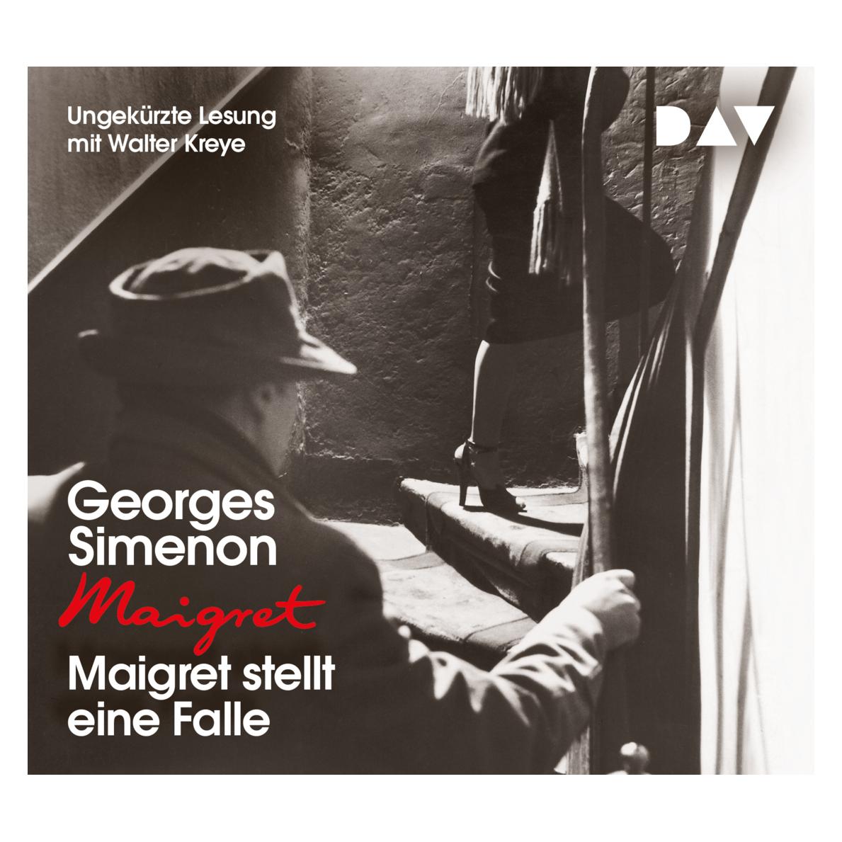 Audio Verlag Maigret stellt eine Falle (Barbara Klau, Georges Simenon, Hansjürgen Wille, Walter Kreye, Deutsch) (15904475)