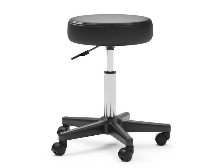 Rollhocker schwarz