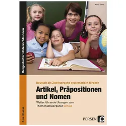 Artikel, Präpositionen und Nomen - Schule 3/4, Schulbücher von Maria Stens