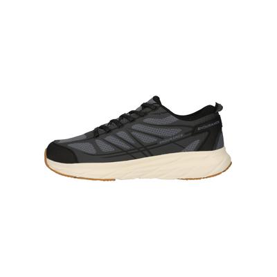 Sneaker ENDURANCE "Caden", Damen, Gr. 45, grau (schwarz, weiß), Kunstfaser, Lederimitat, Schuhe Sneaker, mit Allwetterprofil und gepolsterter Fersenpartie