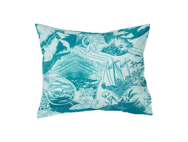 Moomin Arabia Moomin kussensloop 50x60 cm Zeilen