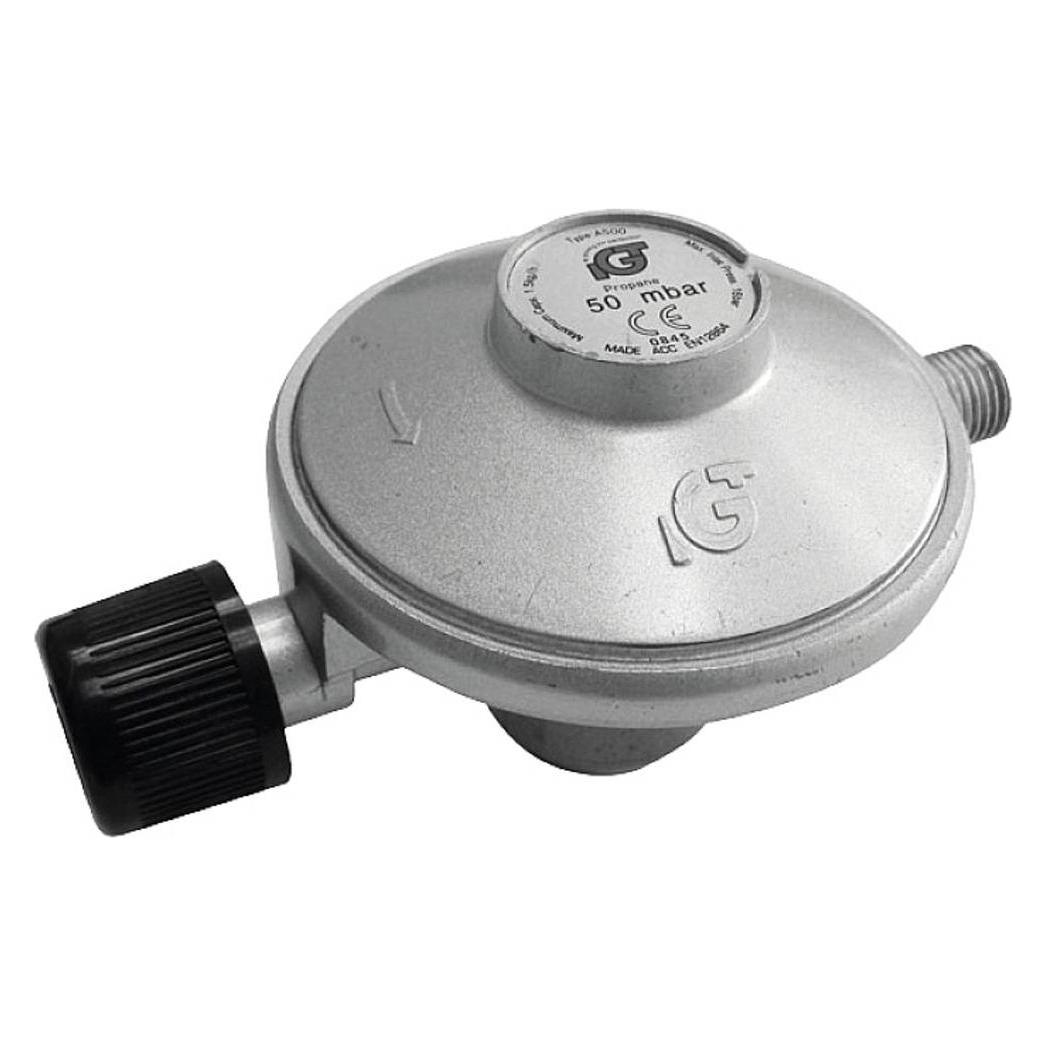 Tepro Garten 8567 Gaskartuschen-Druckregler Silber (matt) (8567)