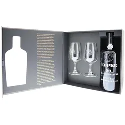 Kopke 20 Jahre - Tawny Port - Porto - Geschenkset mit 2 Gläsern