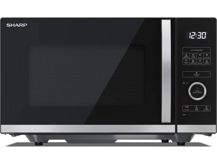 Sharp YC-QS254AE-B - Solo-magnetron - 25 l 900 W - Zwart Roestvrijstaal