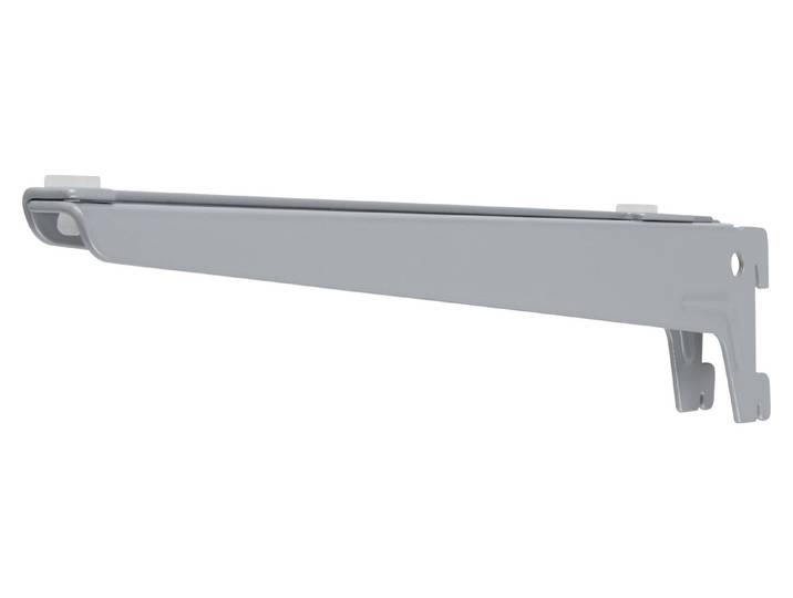 Winkelträger Grau 341 × 70 × 23 mm max. 55 kg