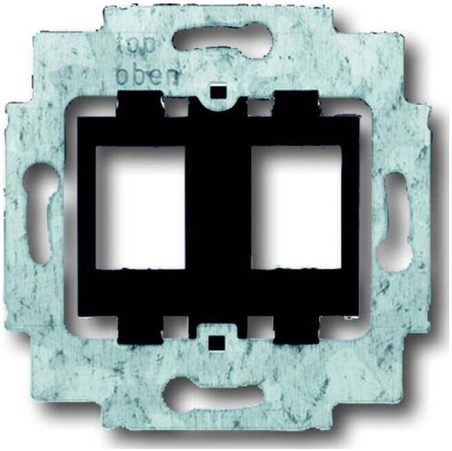 Busch-Jaeger Anneau de fixation pour Modular-Jack noir Socle 1814 (2CKA001753A8063)