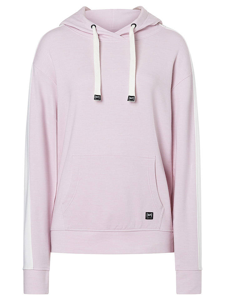 super.natural Hoodie "Colorado" in Rosa - L