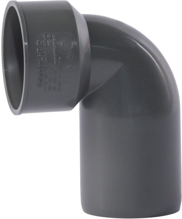 Ostendorf HTsafe HTsafe-Anschlussbogen 172940 DN/OD 50x40, an Metall- und Kunststoff