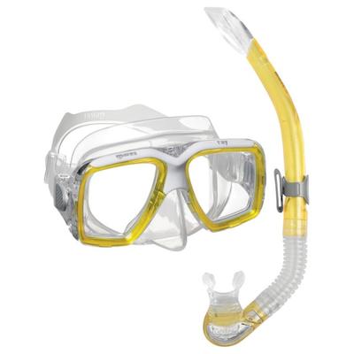 Mares - Combo Ray - Schnorchelset gelb/ clear