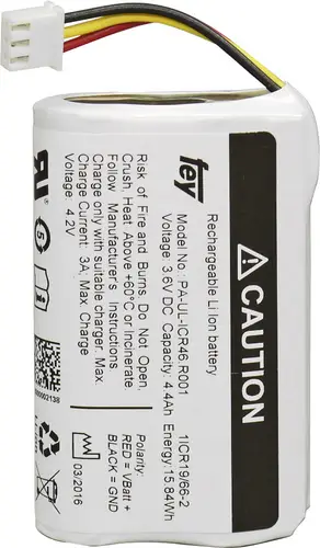 Fey Elektronik NCR-18650BF Akkupack x 18650 Stecker Li-Ion 3.6V 6700 mAh