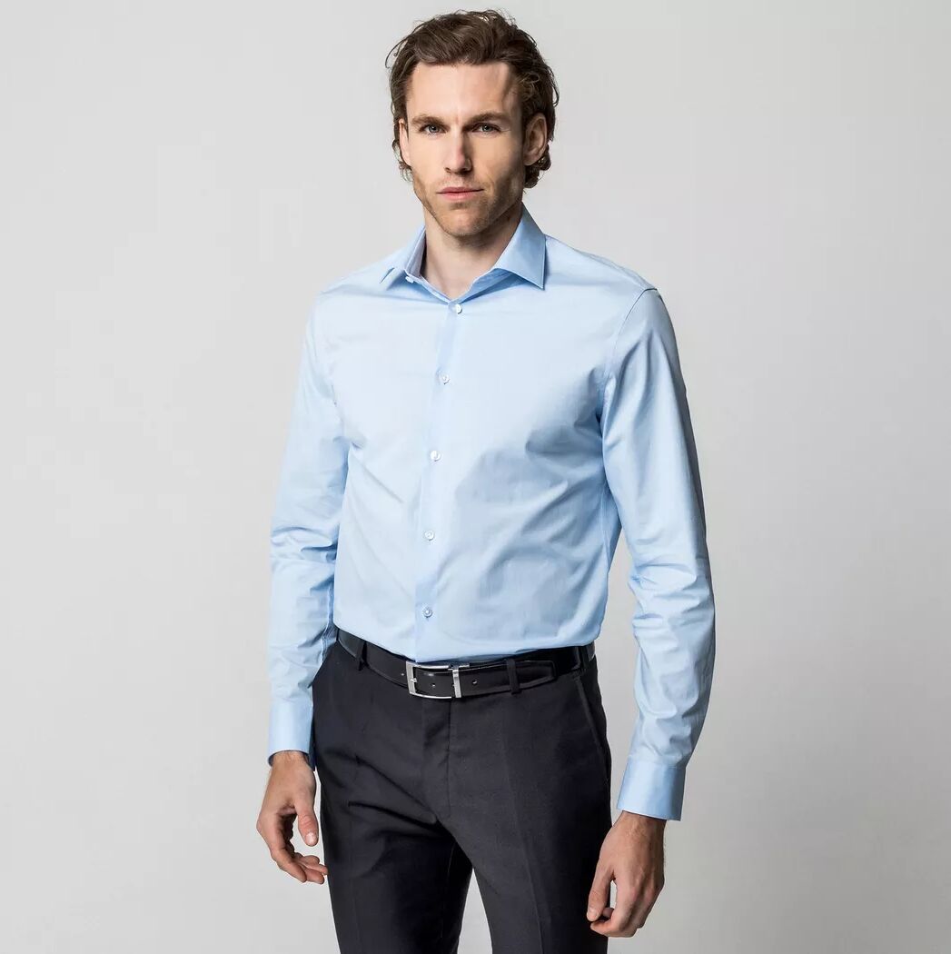 Calvin KLEIN Hemden, für Herren, Hellblau, Größe 40