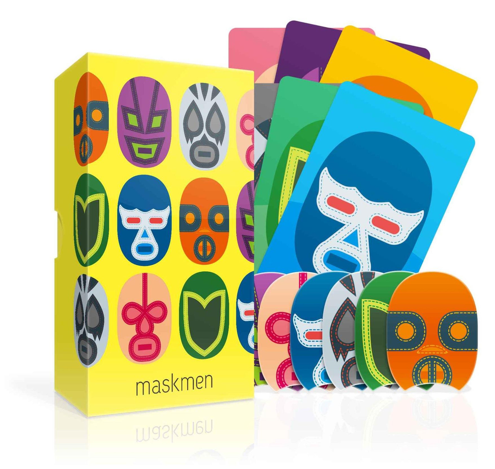 Maskmannen Engels spel van Pegasus Spiele