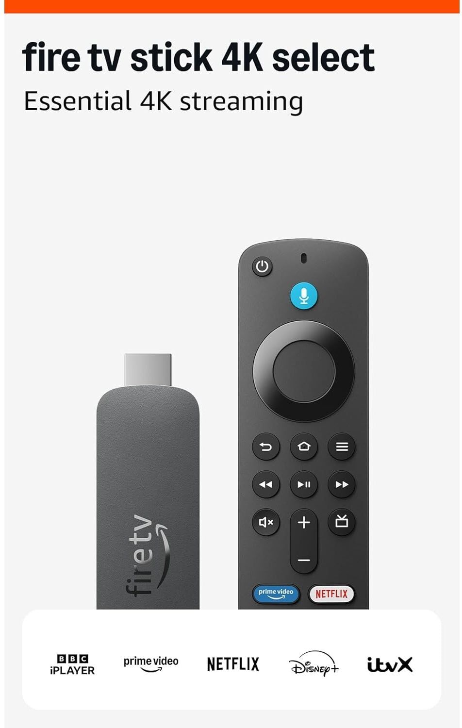 Amazon Fire TV Stick 4K Select (newest gen)