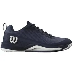 Wilson, Herren, Tennisschuhe, Rush Pro Tennisschuhe (44 2/3), Blau, Weiss