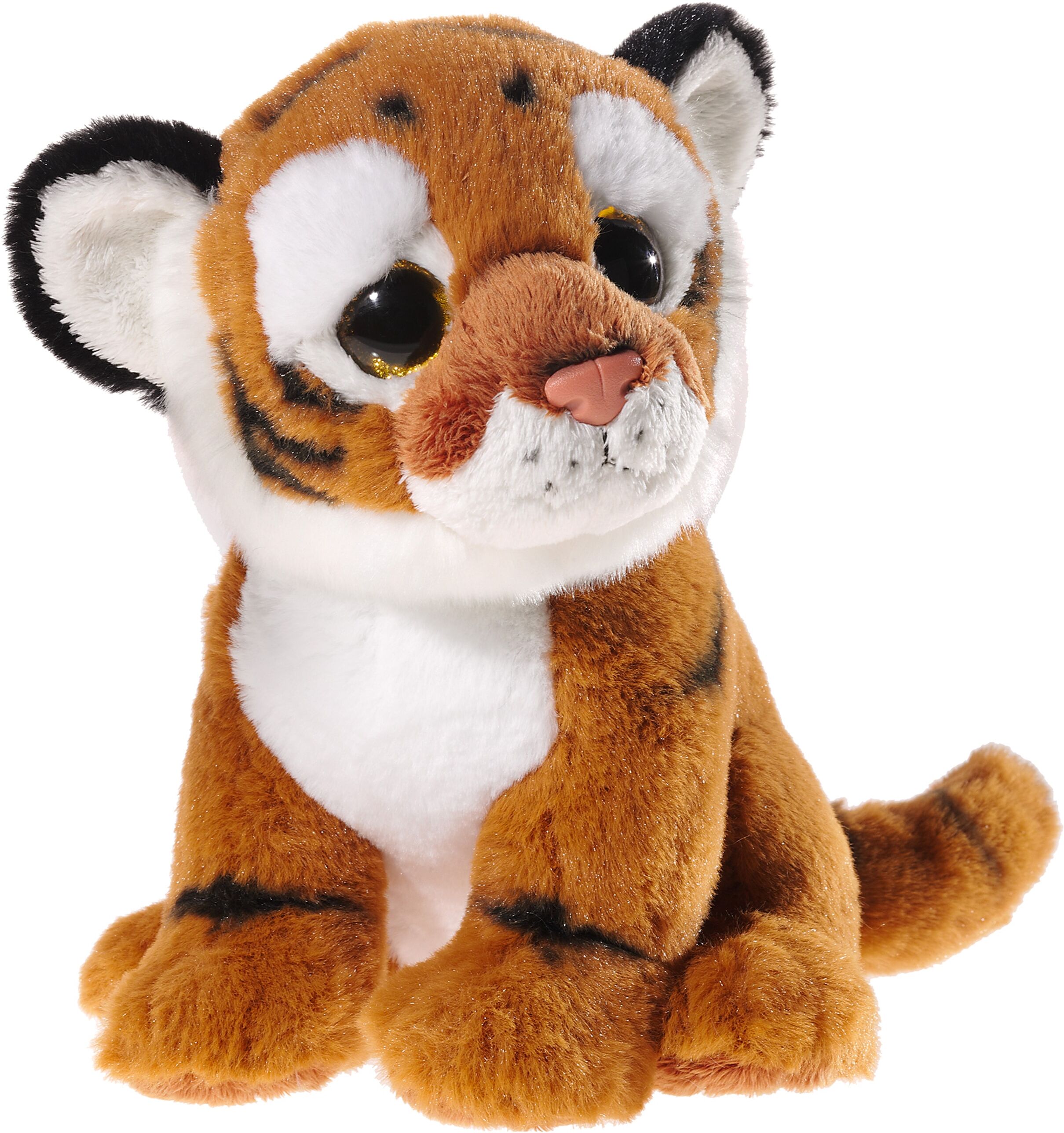 Kuscheltier HEUNEC "Mi Classico, Tiger", braun (hellbraun), Plüschfiguren, KinderH:23cm, Plüsch, gefleckt, Kuscheltier, H:23cm