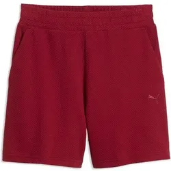 PUMA Damen Shorts ESS ELEVATED High-Rise A-Line Shorts, Größe M in Rot Rot