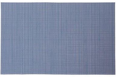 IH Casa Decor Vinyl Placemat Linen Perwinkle 12 X 18 - Set of 12
