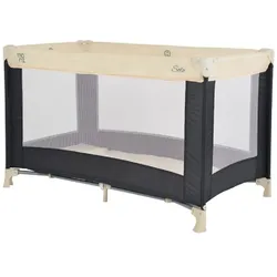 Moni Reisebett, Laufstall Solo Faltmatratze, Aufbewahrungstasche, faltbar beige