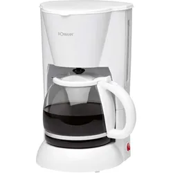 Bomann KA 183 CB, Filterkaffeemaschine, Weiss