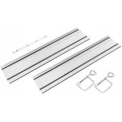 Graphite, Führungsschiene, Graphit-Schneidführungsschiene (2 x 700 mm Führungsschienen, Verbinder, 2 Klemmen) (70 cm)