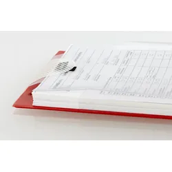EICHNER Auftragstaschen rot für EICHNER Einstecktafel