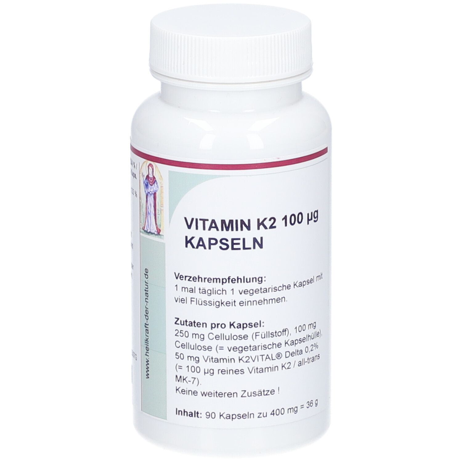 Vitamin K2 100 µg MK7 Kapseln 90 St