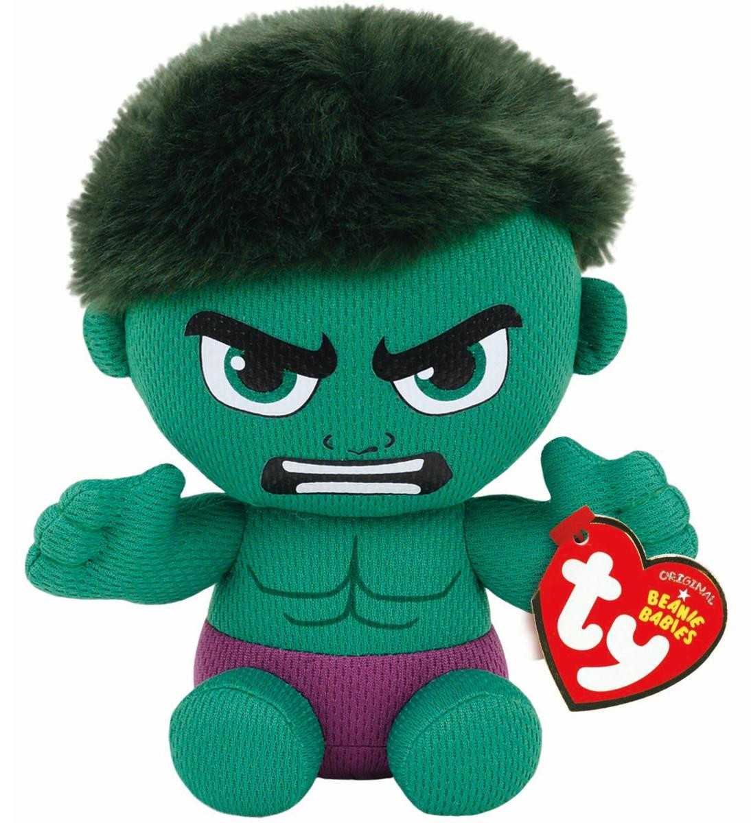Marvel Hulk knuffel, 15 cm