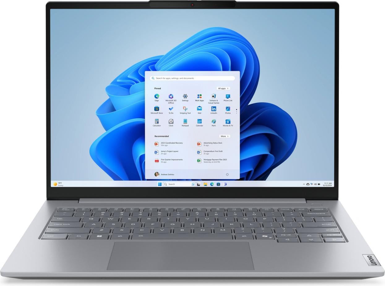 Lenovo ThinkBook 14 G8 IAL Laptop, Intel Core Ultra 5, 35,6 cm (14 inch), 1920 x 1200 pixels, 16 GB, 512 GB, Windows 11 Pro