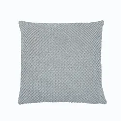 Zierkissen Max silber (LB 45x45 cm) - silber - LB 45x45 cm