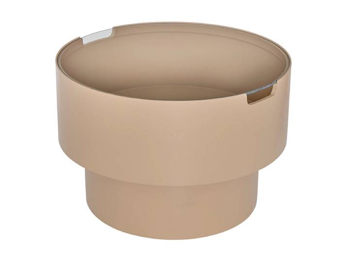 ATMOSPHERA Beistelltisch 45x45x30cm rotbraun