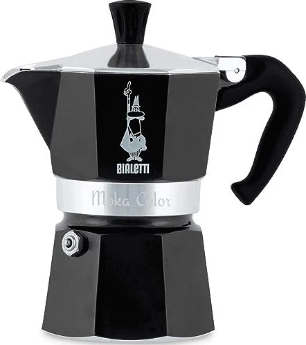 Bialetti Moka Express 3 tassen schwarz