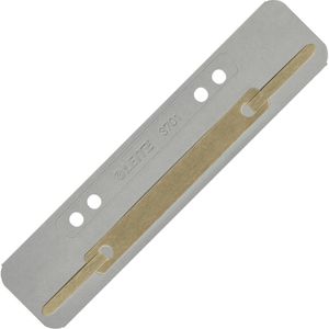 Leitz 3701-00-85 Heftstreifen kurz Karton grau, 250 Stück