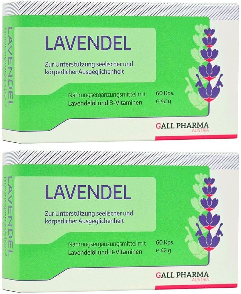 GALL PHARMA Lavendel ÖL GPH Kapseln 2x 2x60 St