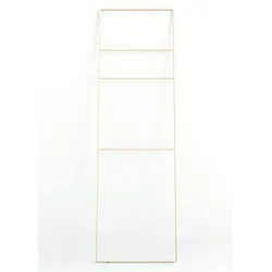Metallbude Handtuchleiter Estina Stahl Cashew