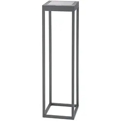 SIGOR LED Akku-Solarleuchte NUMOVE, 52,5cm, 2,2W, 2700K, IP54, 172lm, Ra85, dimmbar, graphitgrau SIG-4515701
