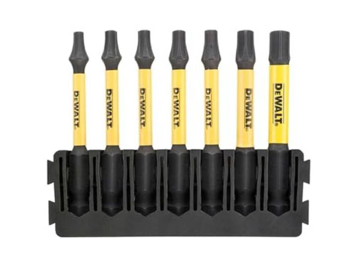 DeWalt FlexTorq Torx schroevendraaierbits, 7 stuks