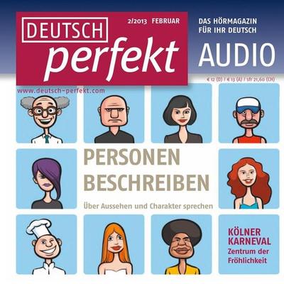 Deutsch lernen Audio - Personen beschreiben - Spotlight Verlag, Audio, 4056198083994
