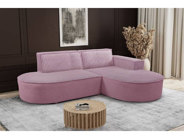 Kaiser Möbel Ecksofa Modernes L-förmiges Designer-Ecksofa Modena Soft
