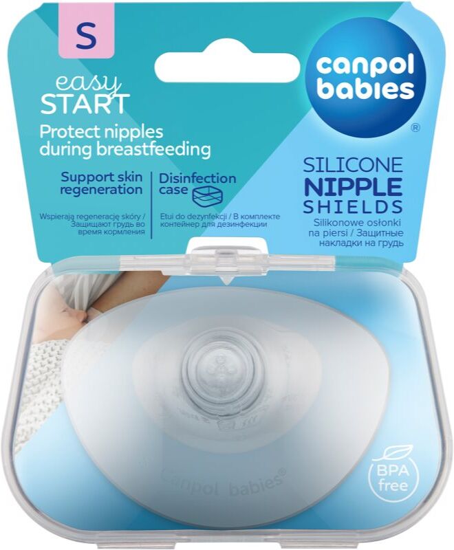 Canpol babies EasyStart protège-mamelons taille S 2 pcs