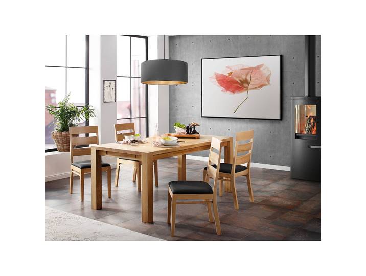 Table Meslan I 140 x 75 x 90cm Marron